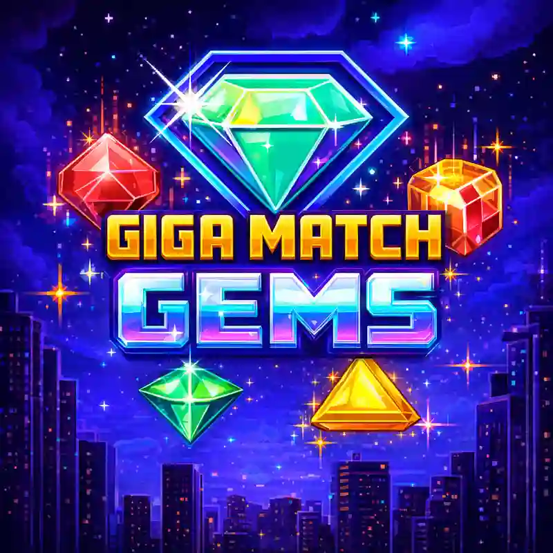 Giga Match Gems premium online casino slot game